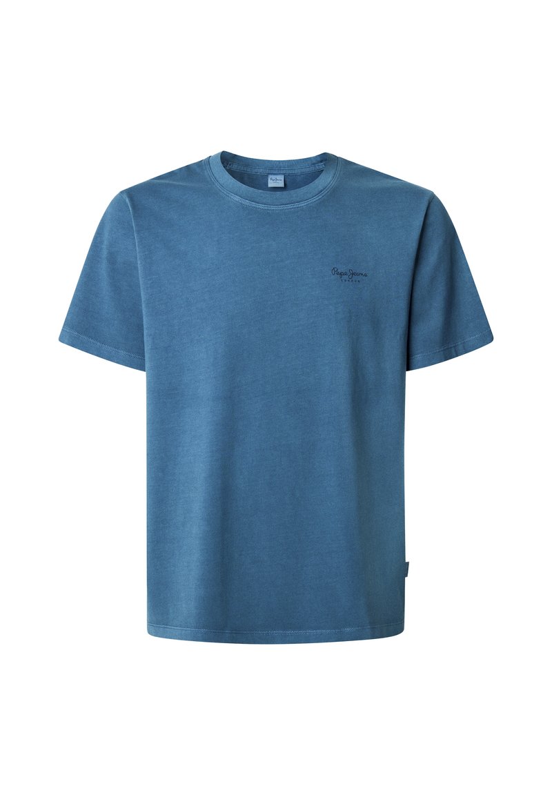 Pepe Jeans T-shirt basic donkerblauw