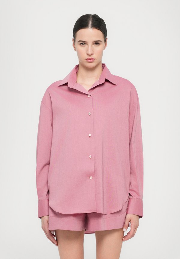 EN VAU OVERSIZED  - Button-down blouse - valentine