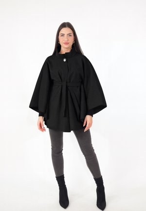 Chaqueta de entretiempo - schwarz