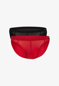 Niet geselecteerd, schwarz/rot