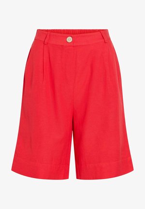 VILA, Bermuda VIPRISILLA High waist - Short - hibiscus