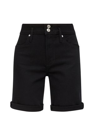 s.Oliver, BERMUDA MID RISE - Jeans Shorts - schwarz