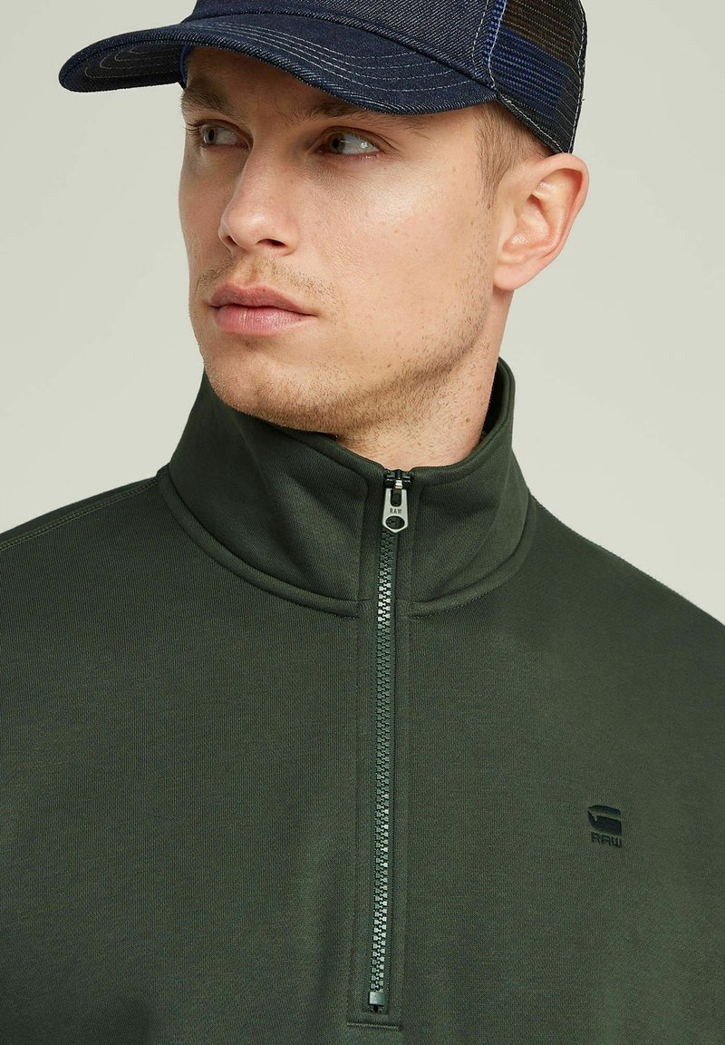 G-Star Nifous Zip Thru Sweater in Blue for Men | Lyst UK