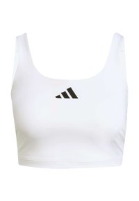 Light support sports bra - white