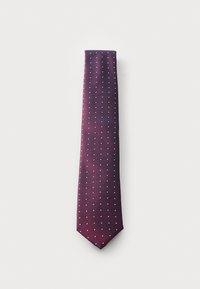 SKOKIE PIN DOT - Γραβάτα - burgundy