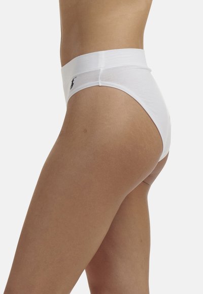 Polo Ralph Lauren HIGH LEG - Īsās apakšbikses - white cloud