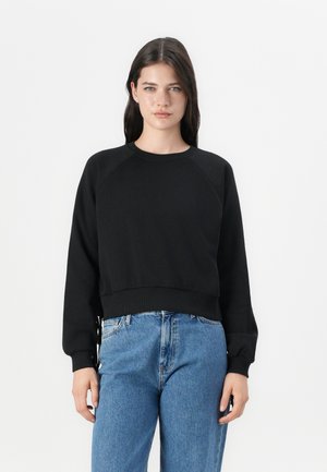 ONLJETT O NECK - Sweatshirt - black