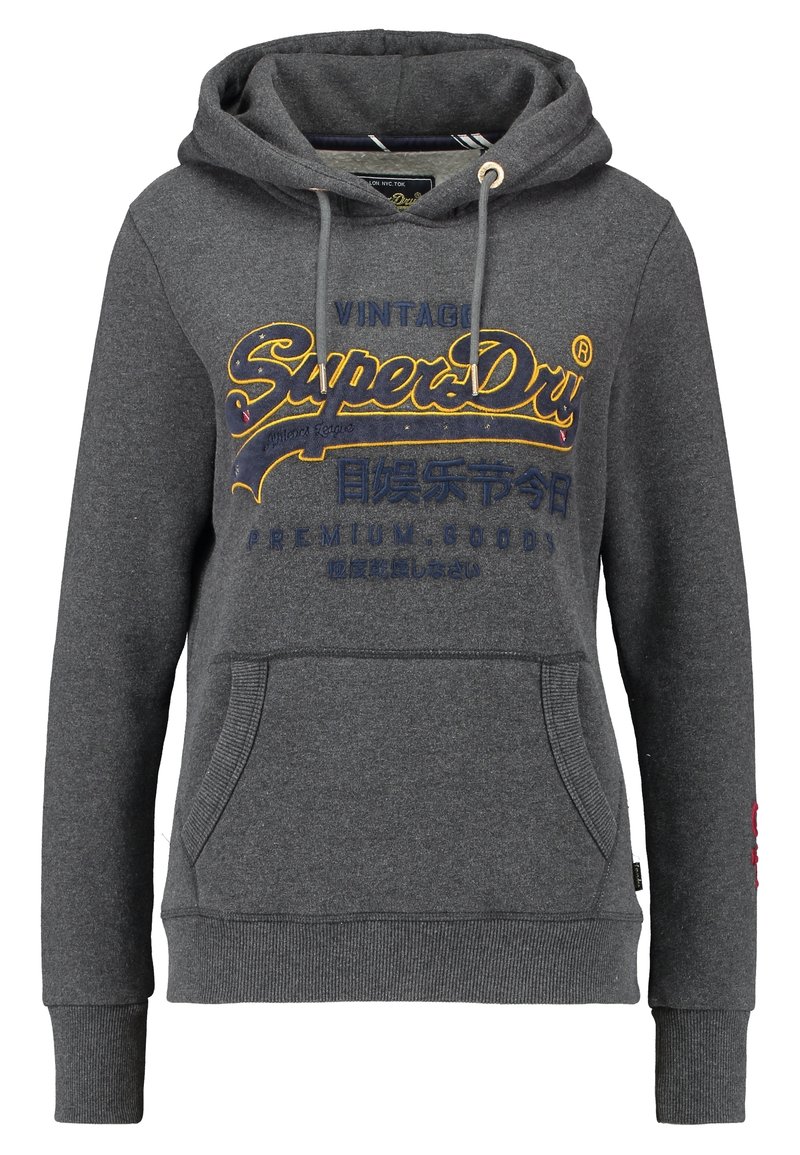 Veste à Capuche Superdry Sweat Gris - Taille M/L, Occasion Très Bon état