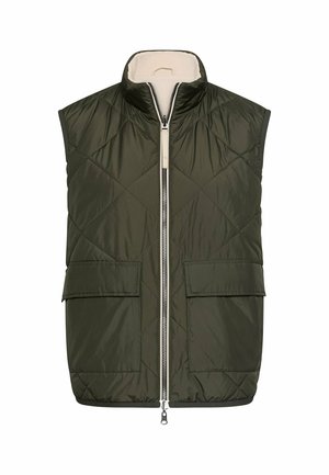 camel active, WENDEWESTE MIT 2-WEGE REISSVERSCHLUSS - Bodywarmer - forest