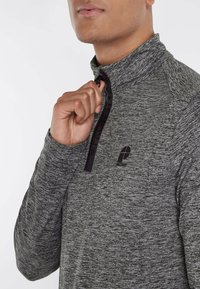 Protest Langarmshirt - dark grey melee