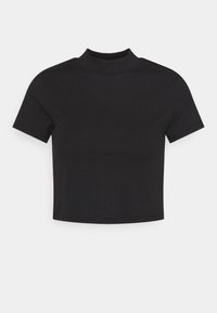 Monki Jednoduché tričko - black