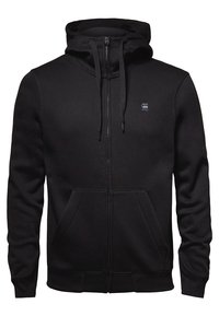 G-STAR CORE Zip-up sweatshirt black