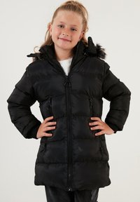 LELA REGULAR FIT - Ziemas mētelis - black