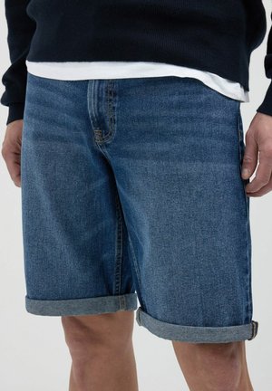 BERMUDA - Shorts di jeans - blu