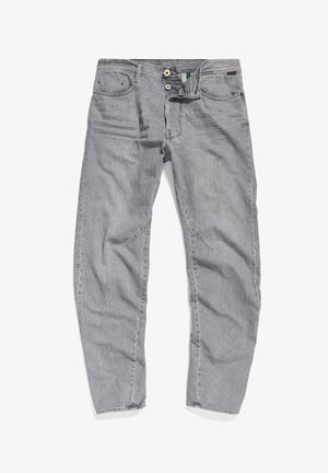 G-STAR ARC - Karcsúsított farmerek - sterling grey denim/ faded grey limestone