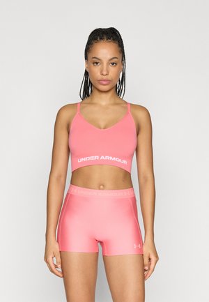 Urheiluliivit: keskitason tuki - bittersweet pink/white