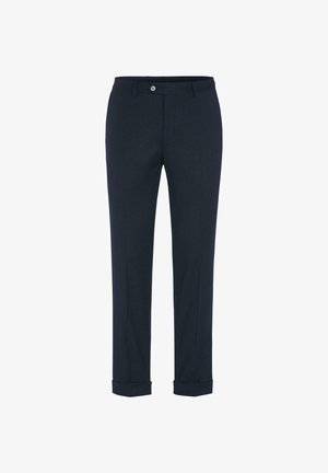 Oscar Jacobson, DANDY TURN UP TROUSERS - Chinot - baltic blue