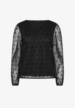 M&Co, PETITE TOPS - Blouse - black