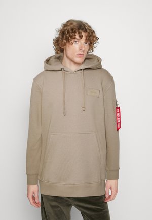 Alpha Industries BACK PRINT  - Kapuzenpullover - vintage sand