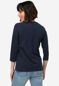 LAURASØN Longsleeve - dark blue