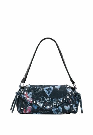 MEDIUM GRAFFITI - Kézitáska - black