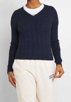 Hollister Co. Strickpullover - dark blue
