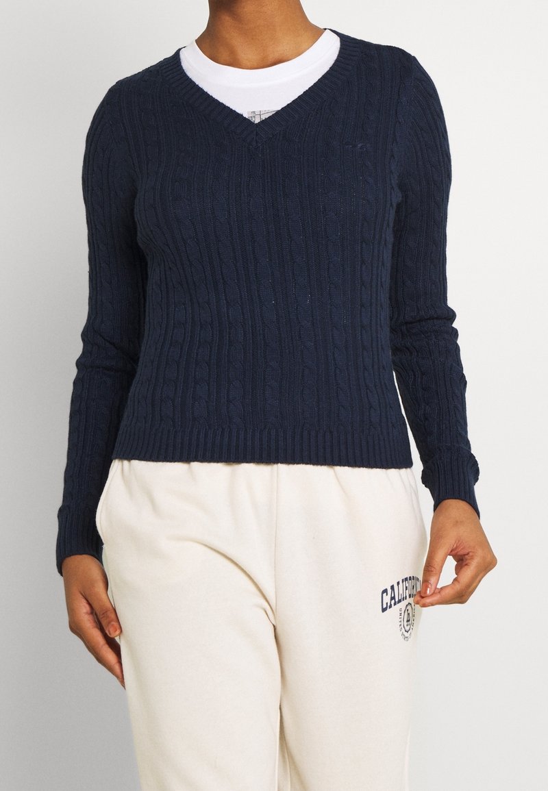 Hollister Co. Neule - dark blue