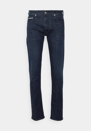 Replay GROVER PANTS - Egyenes szárú farmer - dark blue