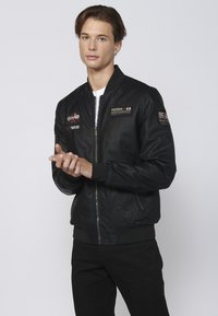 Koroshi EFFECT  - Műbőr dzseki - black