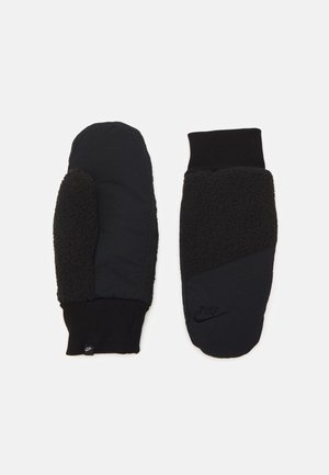 MITTEN UNISEX - Mittens - black/dark smoke grey