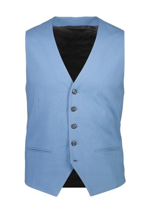 Lindbergh, MENS WAISTCOAT FOR SUIT SLIM FIT - Puvun liivi - sky blue