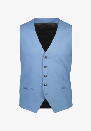 Lindbergh, MENS WAISTCOAT FOR SUIT SLIM FIT - Gilet - sky blue