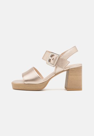 Gabor Platform sandals - puder