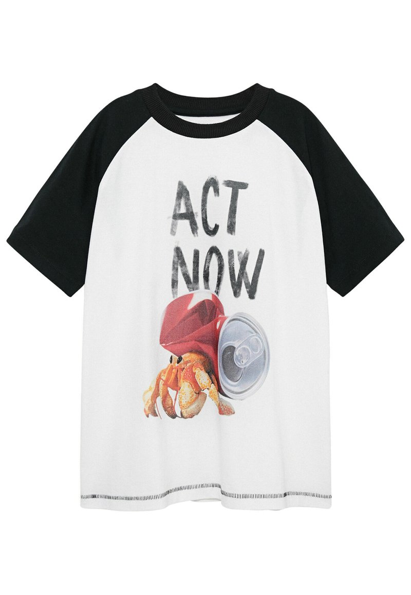 Desigual T-shirt print wit Desigual T-shirt print wit