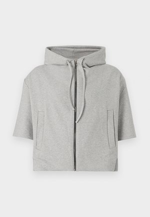 EXPANDED HOODIE JACKET - Zip-up sweatshirt - grey