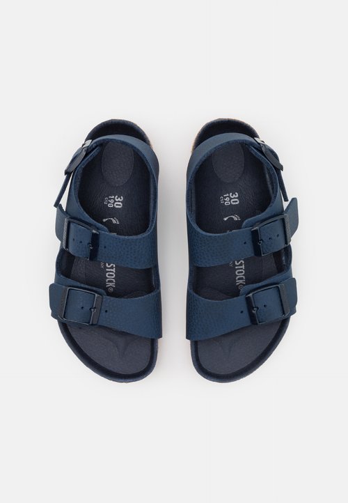 Birkenstock MILANO KIDS BF - Sandals - blue/red — foto 4