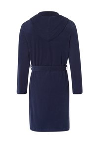 Hanro NIGHT DAY - Morgonrock - deep navy