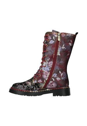 LAURA VITA INCASO - Bottes à plateau - bordeaux