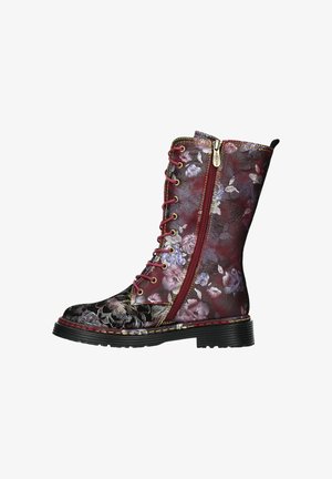 LAURA VITA INCASO - Bottes à plateau - bordeaux