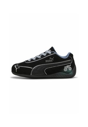 HOT WHEELS MONSTER TRUCKS SPEEDCAT  - Matalavartiset tennarit - black tropical blue