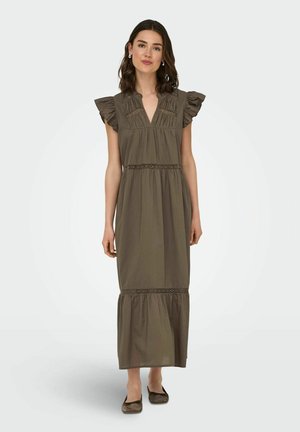 ONLY ONLSUNNY LANGES - Dolga obleka - morel