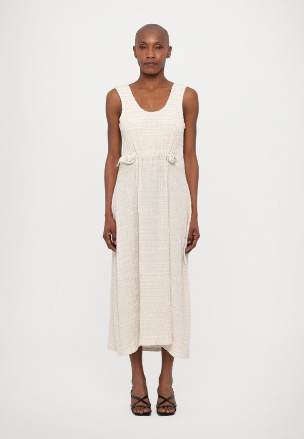 FEST DRESS - Maxi dress - raw beige