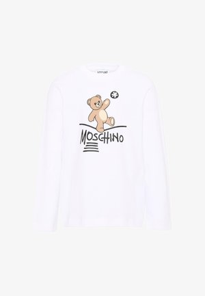 MOSCHINO, T-SHIRT UNISEX - Maglietta a manica lunga - white