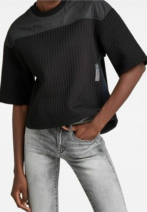 Print T-shirt - black