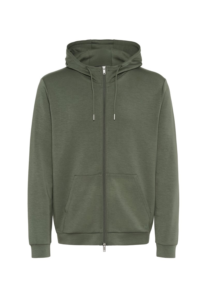 Matinique Sweater met rits groen