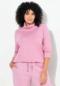 Ulla Popken ROLLKRAGEN - Maglietta a manica lunga - raspberry
