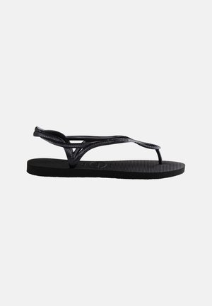 Havaianas HAVAIANAS SANDAL LUNA - T-pántos szandálok - black