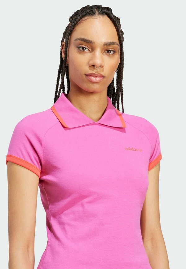 Polo shirt - semi lucid fuchsia4