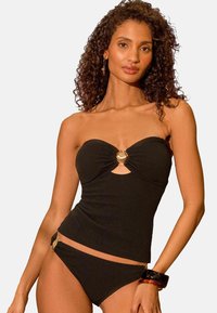 Love & Roses Bikini felső - black