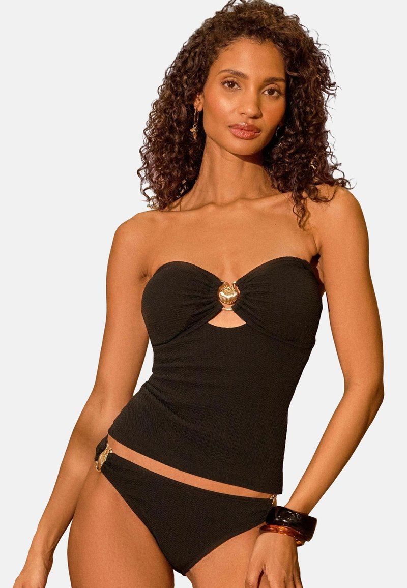 Love & Roses Bikini felső - black